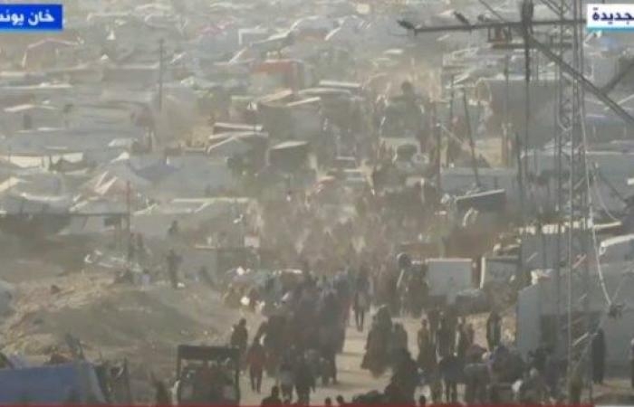 أخبار مصر : نزوح كبير بعدة مناطق في خان يونس بعد أوامر الإخلاء من جيش الاحتلال