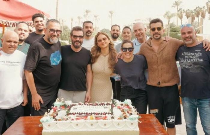 الصور الأولى من كواليس فيلم "بروفة فرح" بطولة نيللي كريم