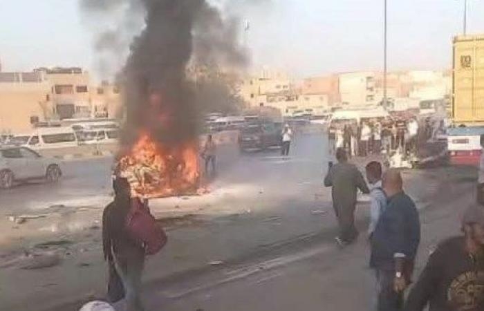 أخبار مصر : مصرع شخص وإصابة 15 آخرين في تصادم سيارات أعلى دائري المنيب