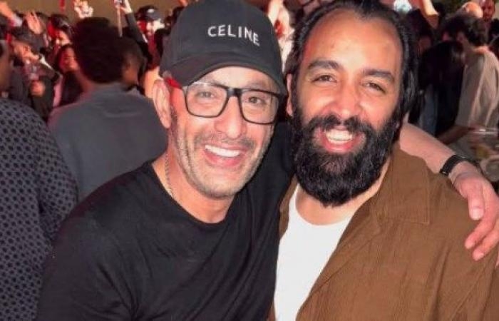 أول ظهور لـ أحمد السقا بعد انفصاله عن مها الصغير