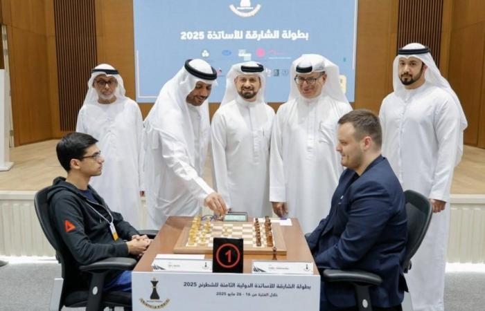 رياضة : 3 لاعبين يتقاسمون صدارة «دولية الشارقة للشطرنج»