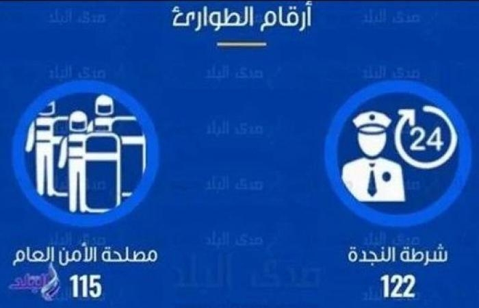 أخبار مصر : أرقام تهمك في أوقات الطوارئ.. تعرف عليهم