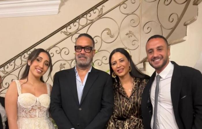 خالد سامي العدل يحتفل بخطوبته على هنا الألفي في أجواء عائلية