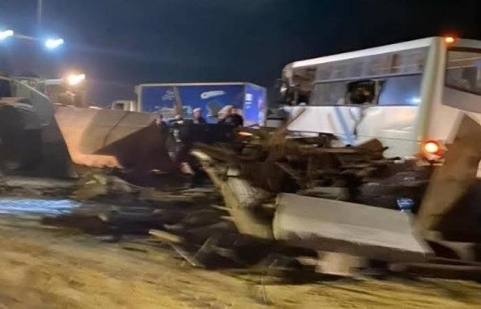 أخبار مصر : إصابة 22 عاملا في انقلاب أتوبيس بالمنوفية