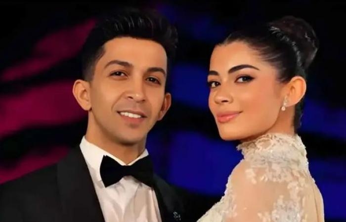 ليلى زاهر تحتفل بعيد ميلاد هشام جمال الأول بعد الزواج