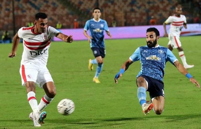 أخبار مصر : 15 دقيقة سلبية بين الزمالك وبيراميدز في نهائي كأس مصر.. وبطاقة صفراء للشيبي