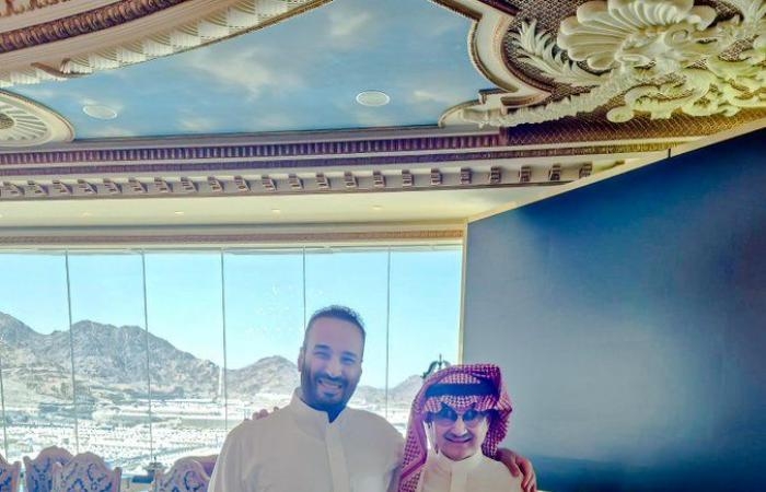 أخبار مصر : صورة تجمع ولي العهد السعودي والوليد بن طلال تشعل التفاعل في موسم الحج