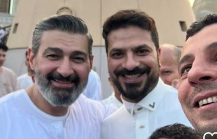 أخبار مصر : بالصور.. ياسر جلال يحتفل بعيد الأضحى مع مصطفى أبو سريع