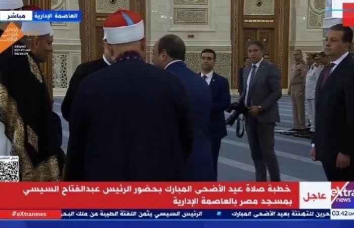 أخبار مصر : بعد الاطمئنان عليه .. الإمام الدبشة يشيد بمواقف الرئيس السيسي الإنسانية