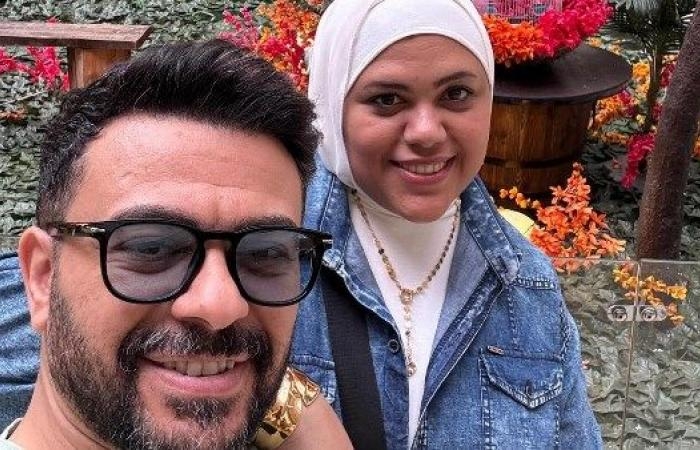 أخبار مصر : كريم الحسيني يطلب الدعاء لزوجته