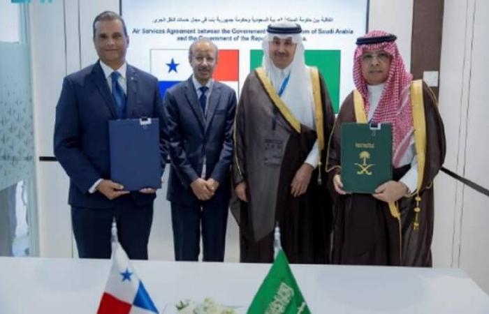 إقتصاد : المملكة وبنما توقعان اتفاقية في مجال خدمات النقل الجوي