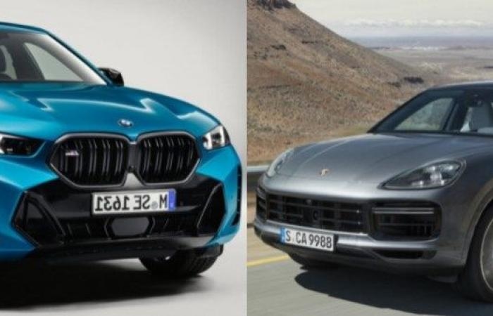 أخبار مصر : بي ام دبليو X6 إم بورشه كايين 2025.. أيهما أفضل