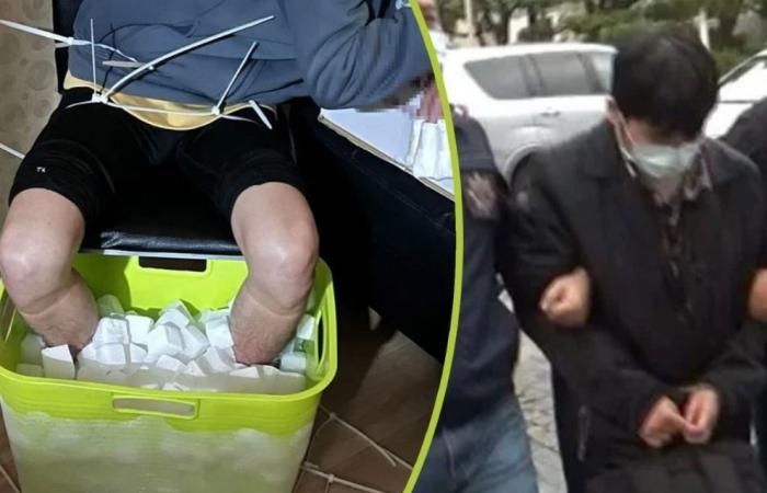 عالم المرأة : تايوانى يفقد قدمه بعد نقعها فى الثلج 10 ساعات للاحتيال على شركات التأمين