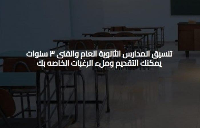 أخبار مصر : خطوات التقديم الإلكتروني لطلاب الصف الأول الثانوي العام 2025 بموقع التنسيق الرسمي