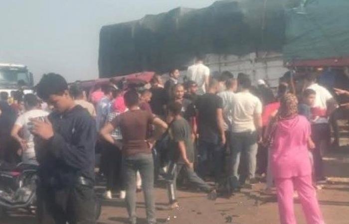 أخبار مصر : 3 وفيات و 8 مصابين في حادث مروع على طريق مرسى علم