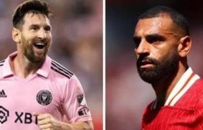 رياضة عالمية : محمد صلاح وميسى ضمن قائمة "ملوك القدم اليسرى" فى العالم
