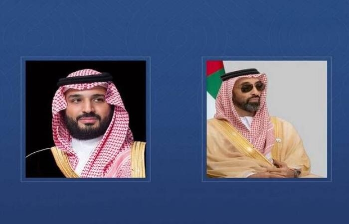 إقتصاد : ولي العهد يستقبل طحنون بن زايد لبحث الأمن الإقليمي وتعزيز الشراكة مع الإمارات