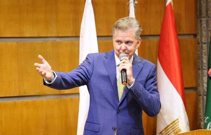 رئيس الاتحاد الدولي للخماسي الحديث: "فخورون بمصر.. والأكاديمية العربية نموذج يحتذى به في التنظيم والدعم الرياضي