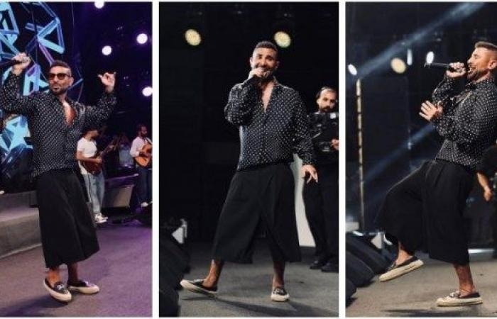 أخبار مصر : جنن الناس .. سعر إطلالة أحمد سعد الكاملة في مراسي
