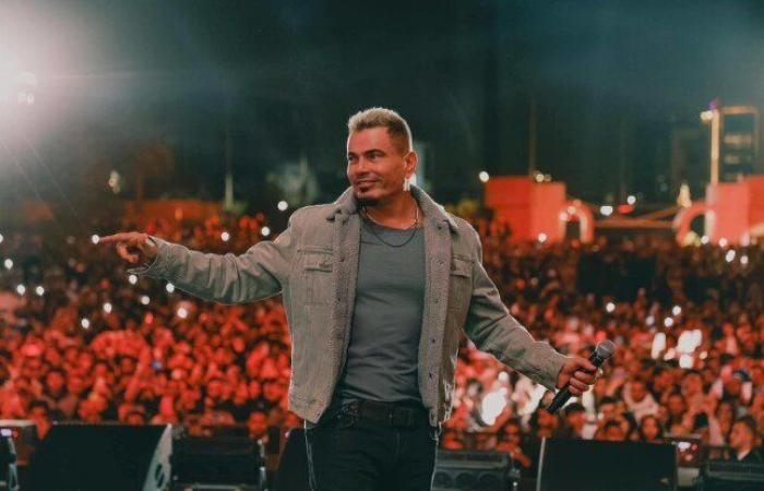الليلة.. عمرو دياب يشعل حفل مهرجان العلمين الجديدة 2025 على مسرح يو أرينا