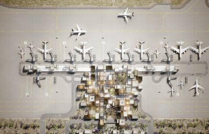 إقتصاد : مشروع مطار أبها الجديد.. تصميم يحاكي التراث وطاقة استيعابية بـ13 مليون مسافر