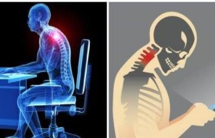 صحة وطب : وضعية الجلوس السيئة يمتد تأثيرها لألم الصدر.. 5 نصائح مهمة