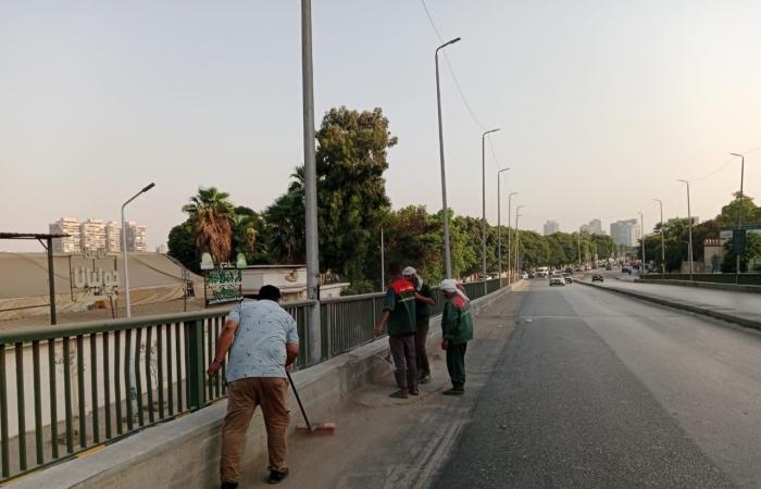 تقارير مصرية : محافظ الجيزة يكلف بمضاعفة جهود النظافة عقب انكسار الموجة الحارة