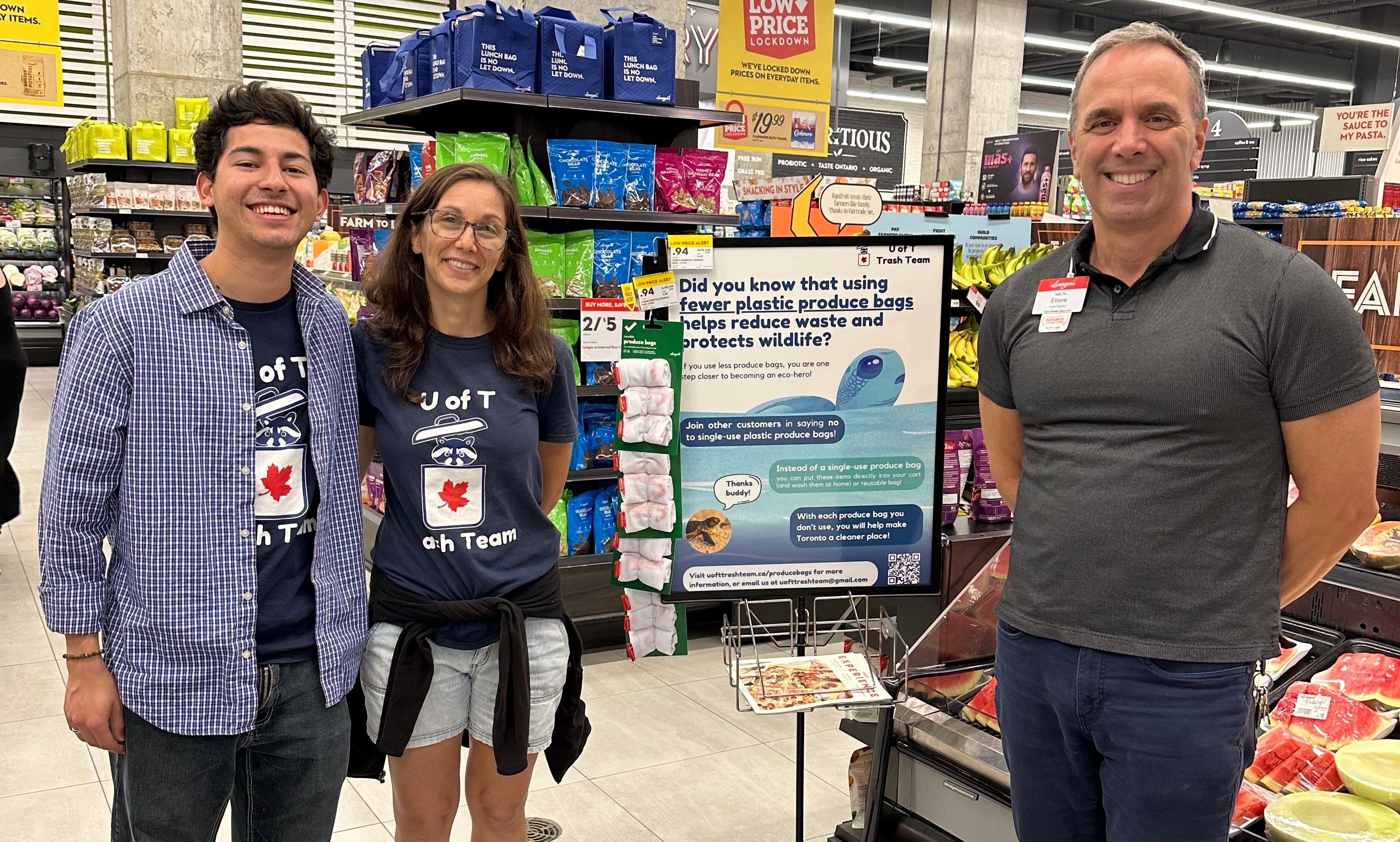 Simple store solutions could stop plastic produce bag waste
