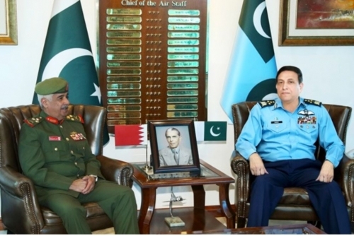 National Guard Commander meets Pakistan Air Staff Chief