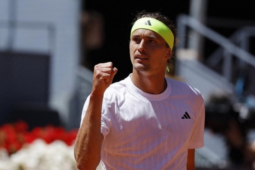 Zverev, Sabalenka battle through in Madrid Open, Rublev defence over