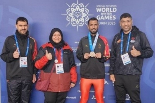 Bahrain's Mohsen wins bronze at Special Olympics Winter Games