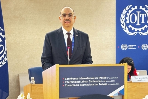 H.E. Minister tells ILO Bahrain sees labour rights as economic lever