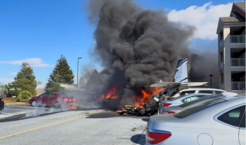 Small Plane Crashes Near Lancaster Airport, All Five Aboard Survive