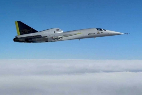 US civilian jet breaks sound barrier in California test flight