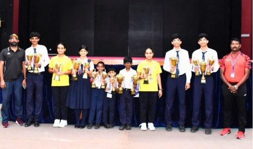 ISB dominates platinum jubilee badminton championship