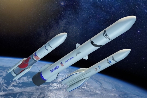 Amazon set for launch of Starlink-rival satellites