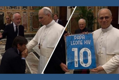 Pope Leo Welcomes Napoli After Serie A Triumph