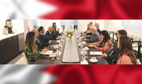 H.E. Dr. Al Zayani Calls for Global Efforts to End Conflicts in the Middle East