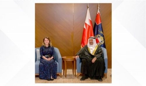 Interior Ministry Undersecretary Meets UK Deputy Head of Mission