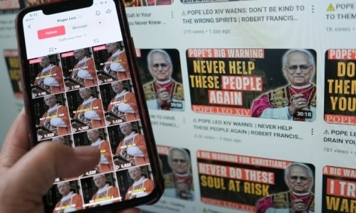 AI-generated Pope sermons flood YouTube, TikTok