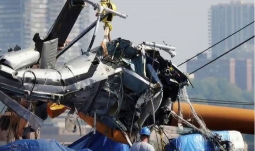 Tourist Helicopter Crashes into Hudson River, Killing All Six Aboard