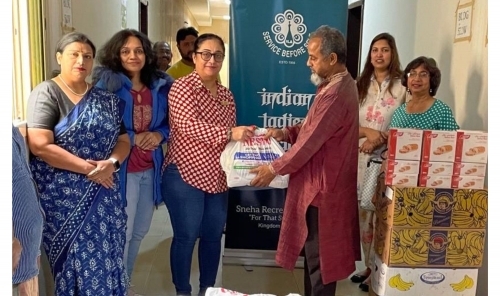 Indian Ladies Association Organizes Labour Camp Outreach in East Riffa
