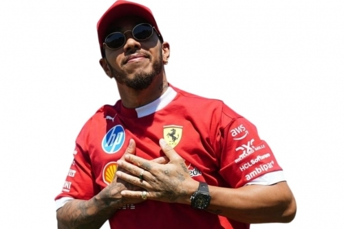 Hamilton revels in Ferrari's ‘sea of red' tifosi