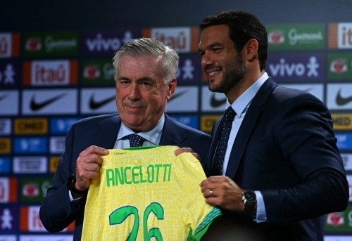 Ancelotti pledges to make struggling Brazil ‘champions again'