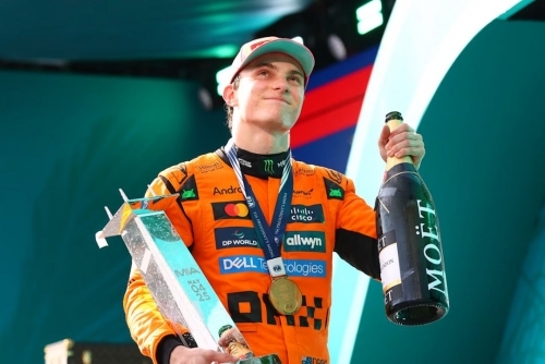 Piastri Makes It Three in a Row in Miami