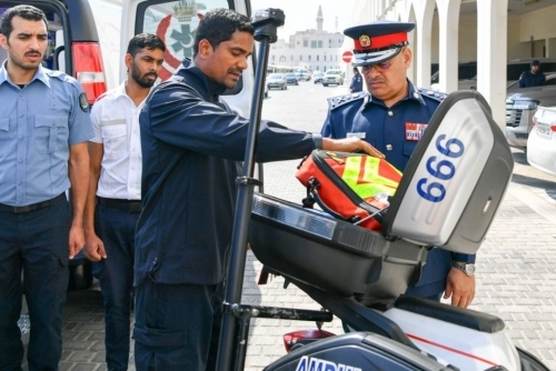 First Responder for Ambulance Motorcycle Achieves Remarkable Success