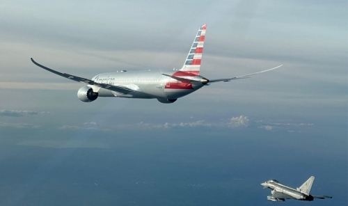 American Airlines flight lands in Rome after 'security' issue