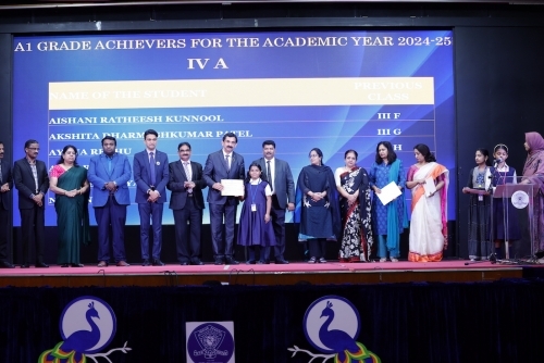 ISB honours young achievers for Classes IV and V