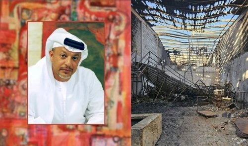 Emirati Artist Jalal Luqman Rebuilds Career After Dh5 Million Art Loss in Fire