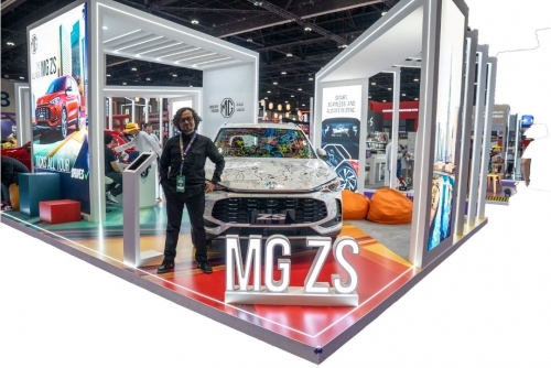 MG ZS transformed into a Manga-inspired masterpiece